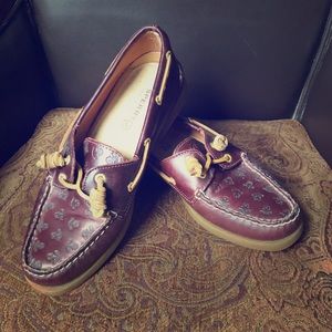 ⚓️ Sperry ⚓️ A/O leather anchor shoes